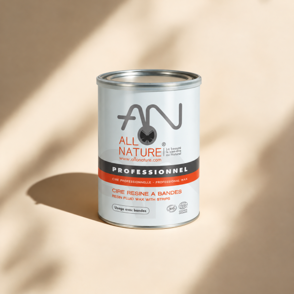 Pot de cire résine à bandes AlloNature 800g